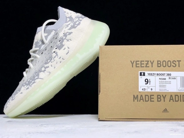Yeezy 380 Boost FV3260 Adidas Alien 0809